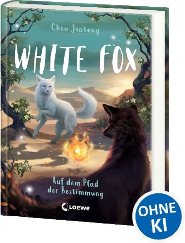 Buchcover und Innenansicht für das Buch: White Fox