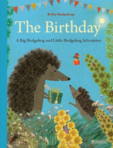 Buchcover und Innenansicht für das Buch: The Birthday: A Big Hedgehog and Little Hedgehog Adventure