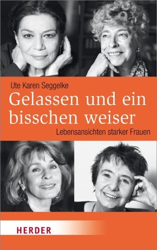 Buchcover und Innenansicht für das Buch: Gelassen und ein bisschen weiser