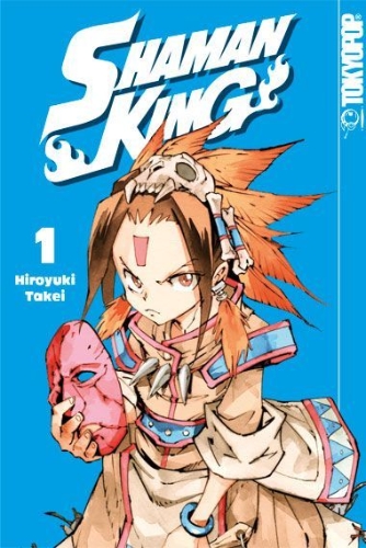 Buchcover und Innenansicht für das Buch: Shaman King 01