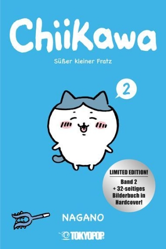 Buchcover und Innenansicht für das Buch: Chiikawa - Süßer kleiner Fratz 02 - Limited Edition