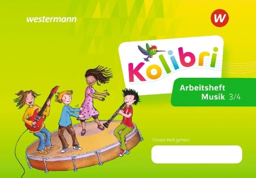 Buchcover und Innenansicht für das Buch: Kolibri 3 / 4. Arbeitsheft. Allgemeine Ausgabe
