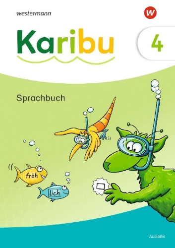 Buchcover und Innenansicht für das Buch: Karibu . Sprachbuch 3 plus Diagnoseheft Sprache 4