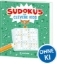 Buchcover und Innenansicht für das Buch: Sudokus für clevere Kids 8+ [grün]