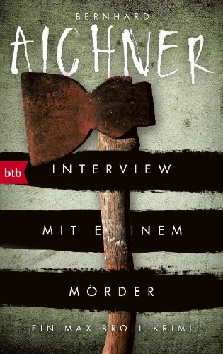 Buchcover und Innenansicht für das Buch: Interview mit einem Mörder