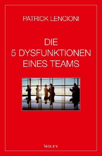 Buchcover und Innenansicht für das Buch: Die 5 Dysfunktionen eines Teams