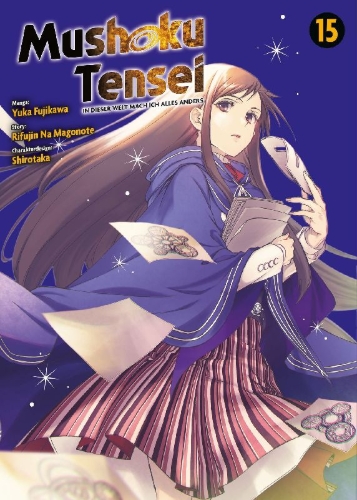 Buchcover und Innenansicht für das Buch: Mushoku Tensei - In dieser Welt mach ich alles anders 15