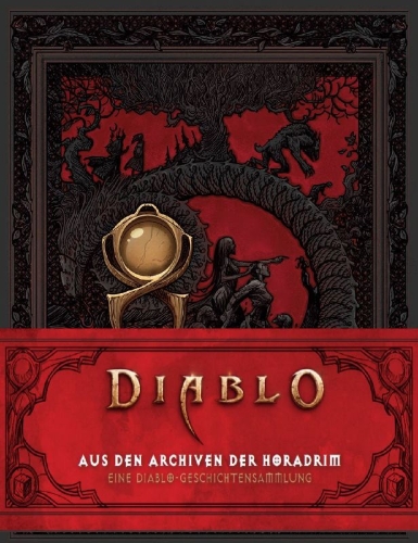 Buchcover und Innenansicht für das Buch: Diablo: Tales from the Horadric Library (A Short Story Collection)