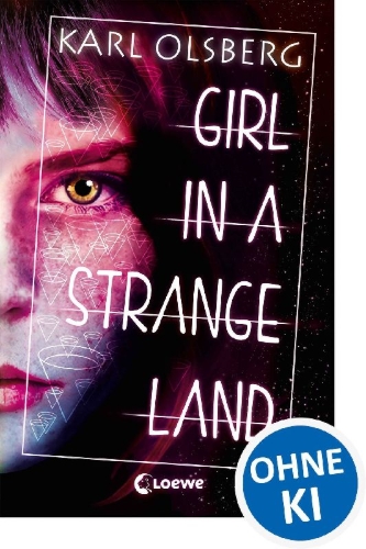 Buchcover und Innenansicht für das Buch: Girl in a Strange Land