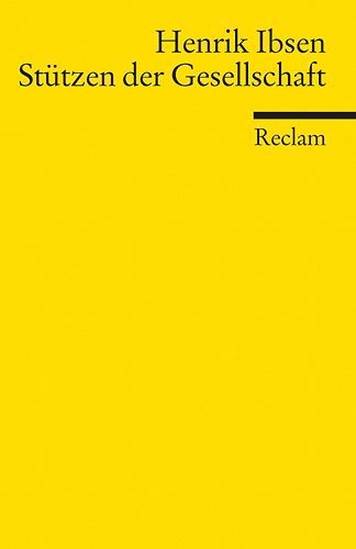 Buchcover und Innenansicht für das Buch: Stützen der Gesellschaft