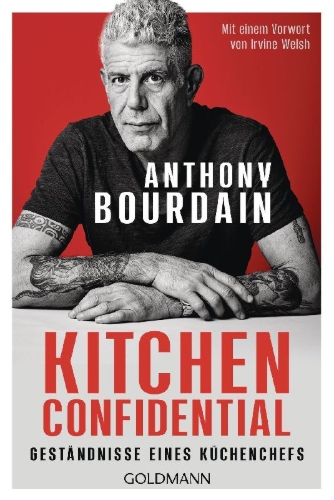 Buchcover und Innenansicht für das Buch: Kitchen Confidential