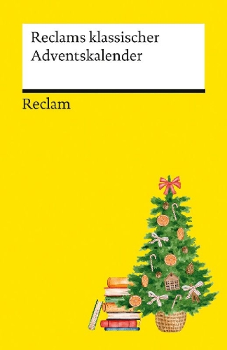 Buchcover und Innenansicht für das Buch: Reclams klassischer Adventskalender