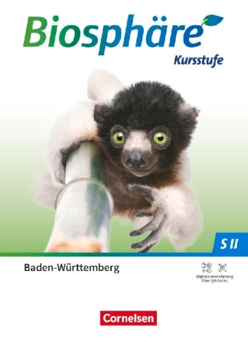 Buchcover und Innenansicht für das Buch: Biosphäre Sekundarstufe II - 2.0 - Kursstufe - Baden-Württemberg - Schulbuch