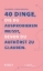 Buchcover und Innenansicht für das Buch: 40 Dinge, die du ausprobieren musst, bevor du aufhörst zu glauben