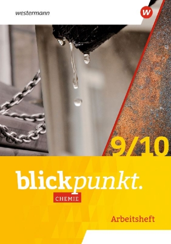 Buchcover und Innenansicht für das Buch: Blickpunkt Chemie 9/108. Arbeitsheft. Arbeitsheft. Für die östlichen Bundesländer