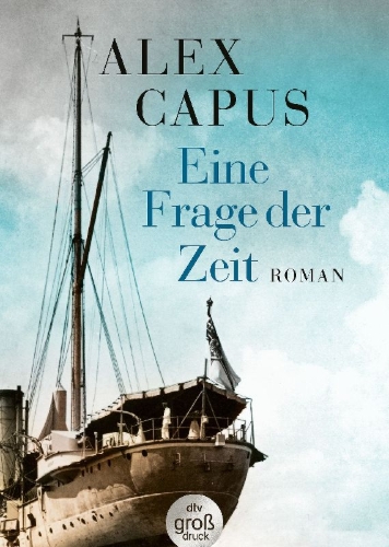 Buchcover und Innenansicht für das Buch: Eine Frage der Zeit