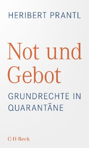 Buchcover und Innenansicht für das Buch: Not und Gebot