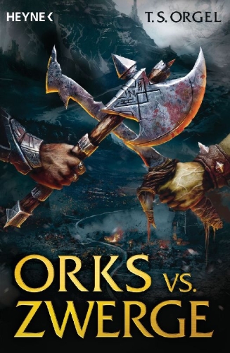 Buchcover und Innenansicht für das Buch: Orks vs. Zwerge 01