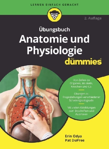 Buchcover und Innenansicht für das Buch: Übungsbuch Anatomie und Physiologie für Dummies