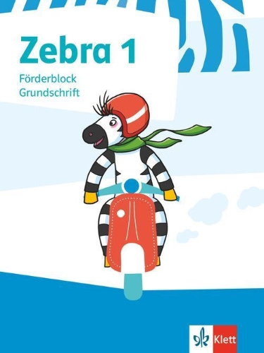 Buchcover und Innenansicht für das Buch: Zebra 1. Förderblock in Grundschrift Klasse 1
