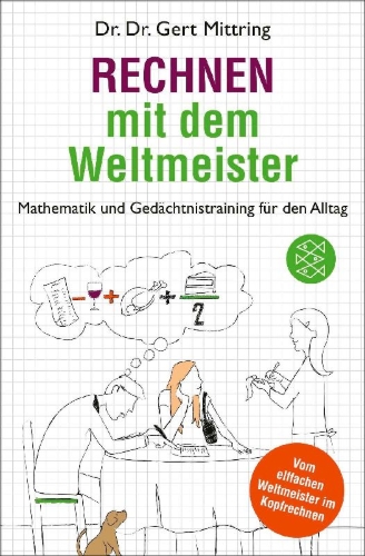 Buchcover und Innenansicht für das Buch: Rechnen mit dem Weltmeister