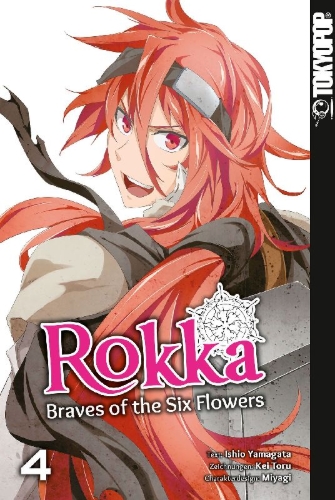 Buchcover und Innenansicht für das Buch: Rokka - Braves of the Six Flowers 04