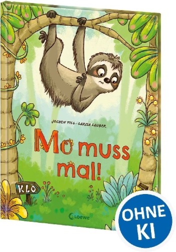 Buchcover und Innenansicht für das Buch: Mo muss mal!