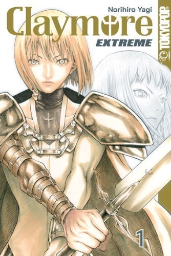 Buchcover und Innenansicht für das Buch: Claymore EXTREME 01