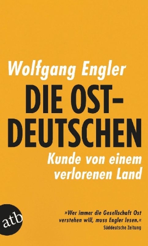 Buchcover und Innenansicht für das Buch: Die Ostdeutschen