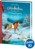 Buchcover und Innenansicht für das Buch: Glöckchen, das Weihnachtspony - Ein magisches Winterwunder