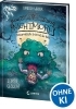 Buchcover und Innenansicht für das Buch: Nightmore - Das gruseligste Internat der Welt (Band 2) - Zombie gesucht