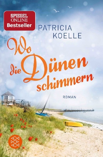 Buchcover und Innenansicht für das Buch: Wo die Dünen schimmern