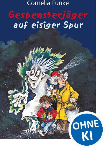 Buchcover und Innenansicht für das Buch: Gespensterjäger auf eisiger Spur (Band 1)