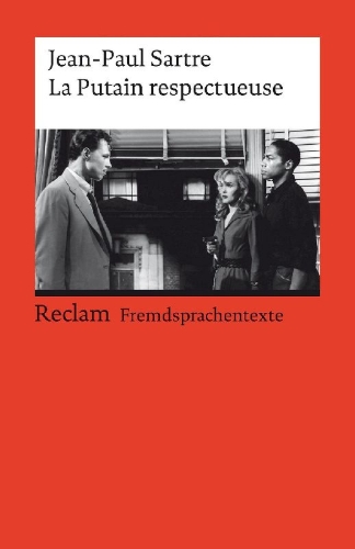 Buchcover und Innenansicht für das Buch: La Putain respectueuse