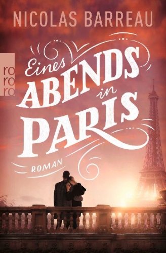 Buchcover und Innenansicht für das Buch: Eines Abends in Paris