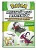 Buchcover und Innenansicht für das Buch: Pokémon - Legendary and Mythical Guidebook: Super Deluxe Edition