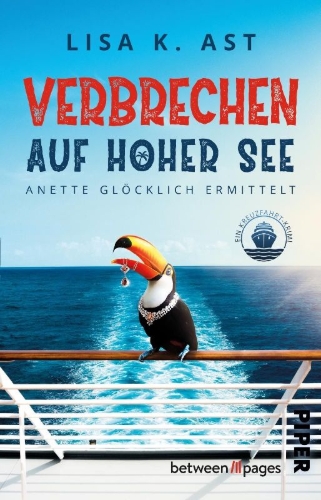 Buchcover und Innenansicht für das Buch: Verbrechen auf hoher See