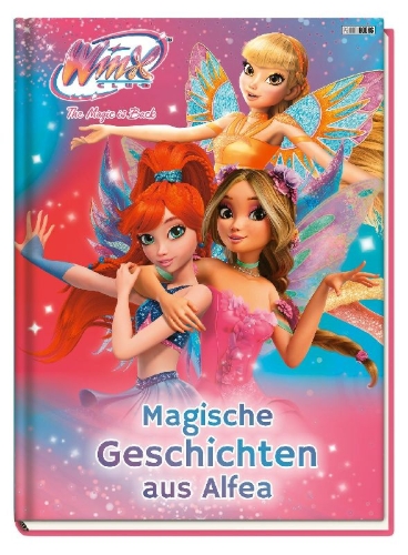 Buchcover und Innenansicht für das Buch: Winx Club: Magische Geschichten aus Alfea