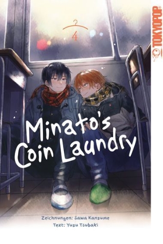 Buchcover und Innenansicht für das Buch: Minato's Coin Laundry 04