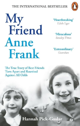 Buchcover und Innenansicht für das Buch: My Friend Anne Frank