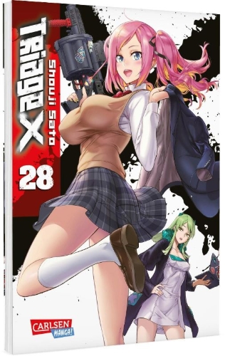Buchcover und Innenansicht für das Buch: Triage X