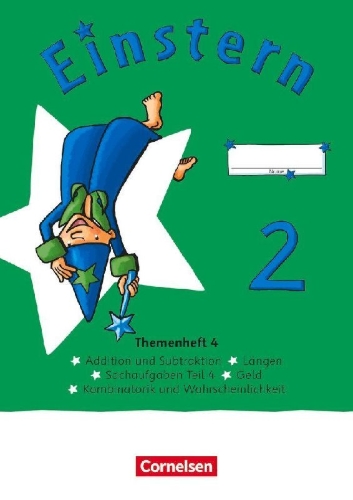 Buchcover und Innenansicht für das Buch: Einstern Mathematik 02. Themenheft 4 - Verbrauchsmaterial