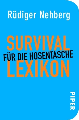 Buchcover und Innenansicht für das Buch: Survival-Lexikon für die Hosentasche