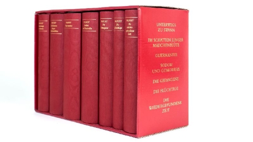 Buchcover und Innenansicht für das Buch: A la recherche du temps perdu
