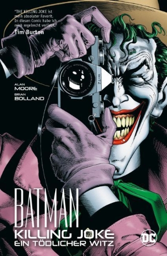 Buchcover und Innenansicht für das Buch: Batman: Killing Joke - Ein tödlicher Witz