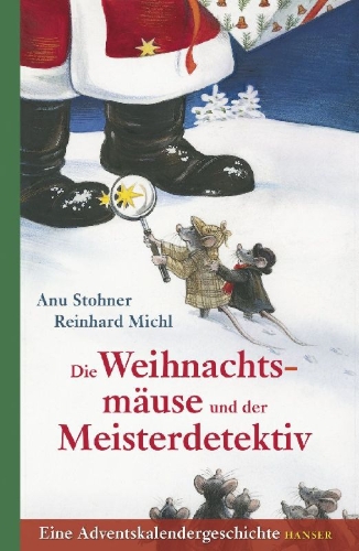 Buchcover und Innenansicht für das Buch: Die Weihnachtsmäuse und der Meisterdetektiv