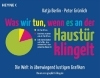 Buchcover und Innenansicht für das Buch: Was wir tun, wenn es an der Haustür klingelt