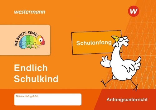 Buchcover und Innenansicht für das Buch: DIE BUNTE REIHE - Deutsch. Endlich Schulkind