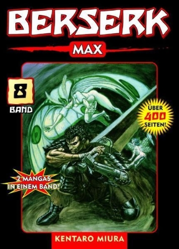 Buchcover und Innenansicht für das Buch: Berserk Max 08