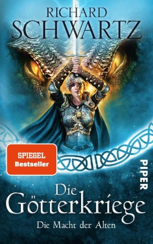 Buchcover und Innenansicht für das Buch: Die Götterkriege 06. Die Macht der Alten